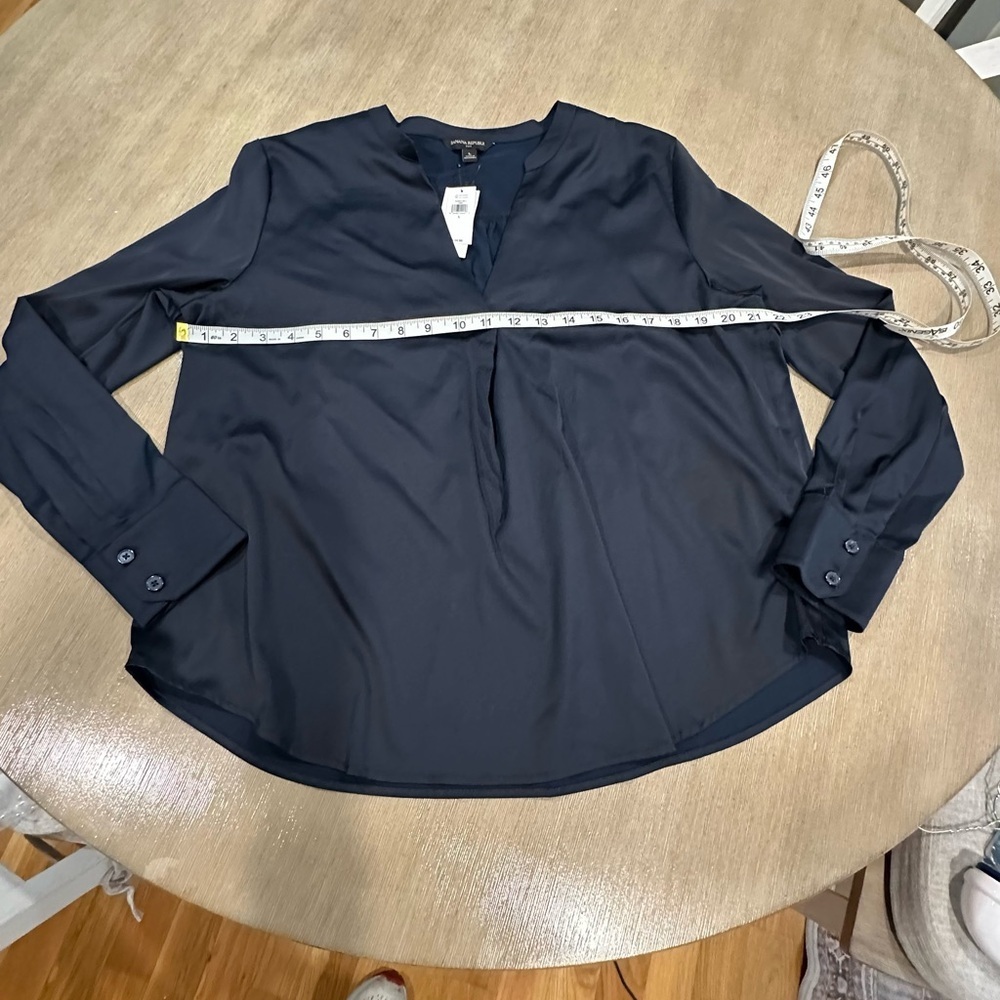Banana Republic Midnight Blue Blouse - Picture 5 of 7